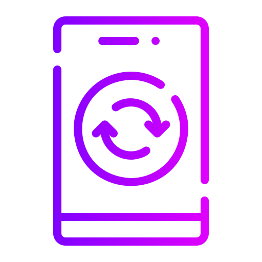 スマートフォン Generic Gradient icon