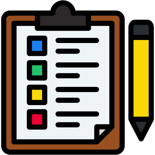 Requirements Generic Outline Color icon