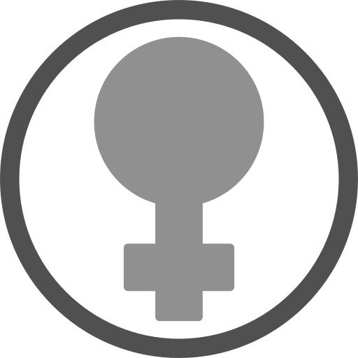 женский Generic Grey иконка