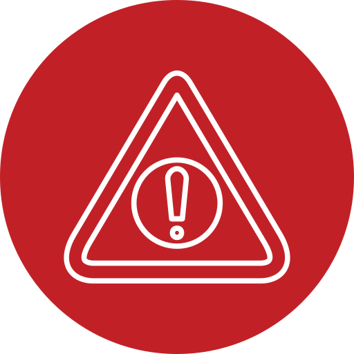 警告 Generic Flat icon