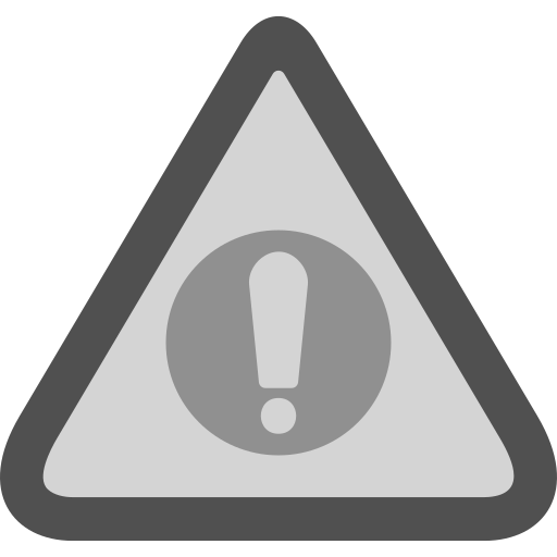 advertencia Generic Grey icono