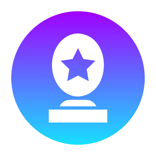 Award Generic Flat Gradient icon