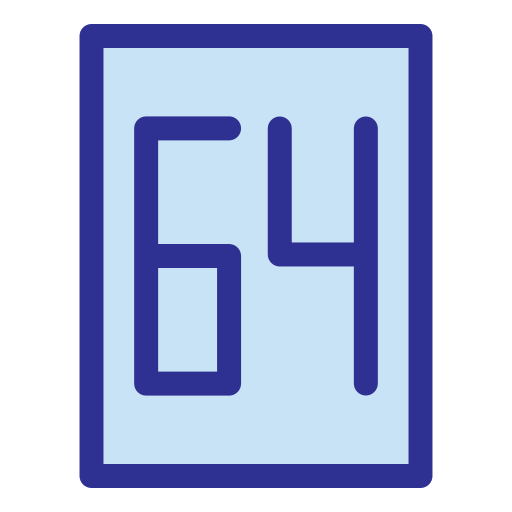 64 Generic Blue icon
