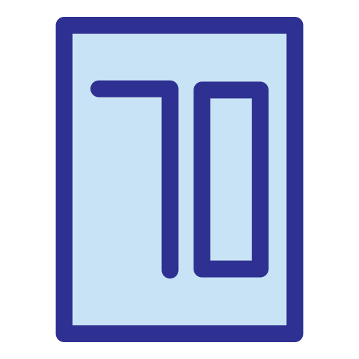 70 Generic Blue icono