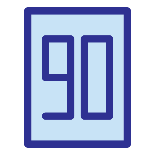90 Generic Blue icona