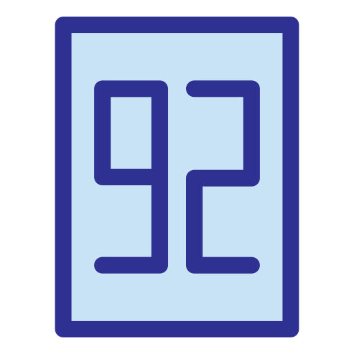 92 Generic Blue icoon