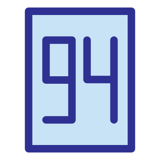 94 Generic Blue icona