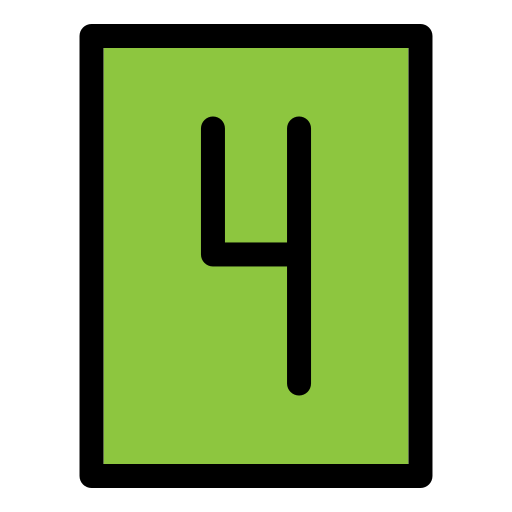 四 Generic Outline Color icon