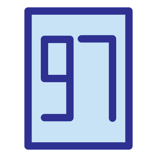97 Generic Blue icono
