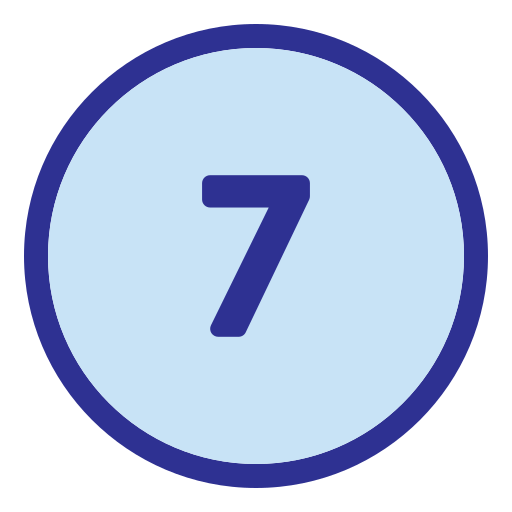 sette Generic Blue icona