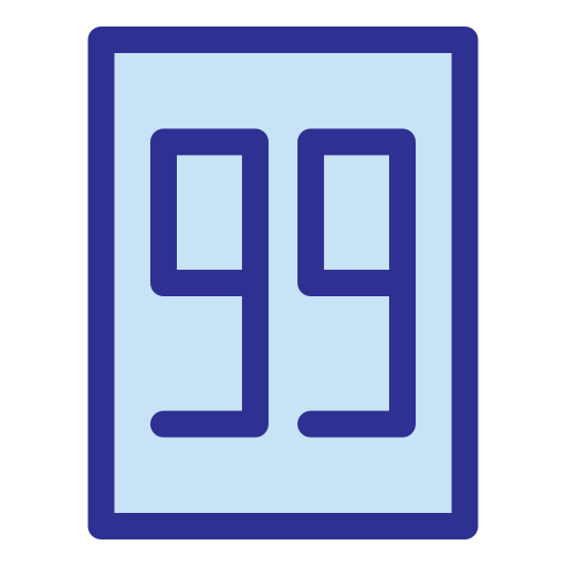 99 Generic Blue icona