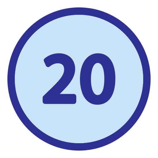 20 Generic Blue ikona