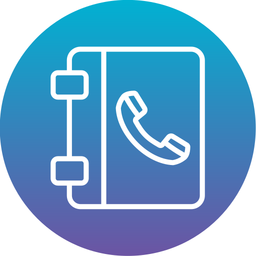 telefonbuch Generic Flat Gradient icon