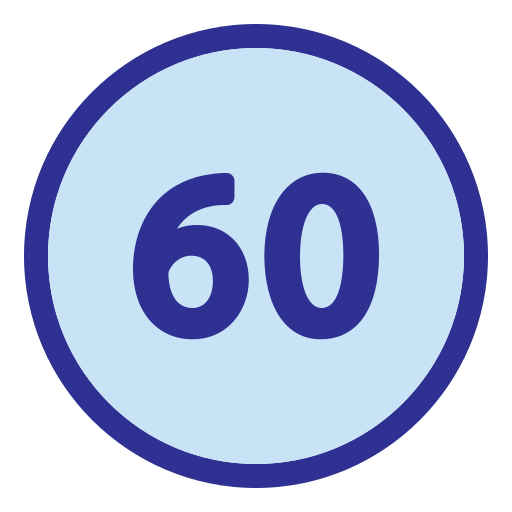 zestig Generic Blue icoon