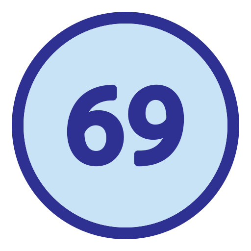 69 Generic Blue icono