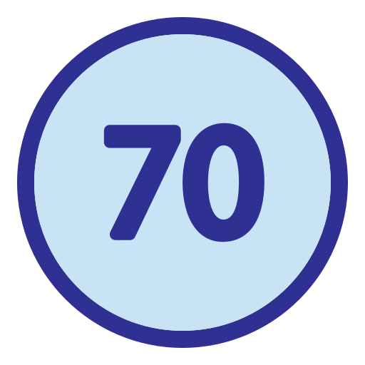 70 Generic Blue Icône