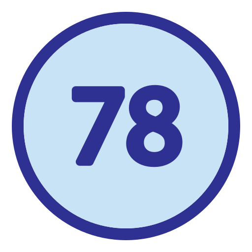 78 Generic Blue ikona