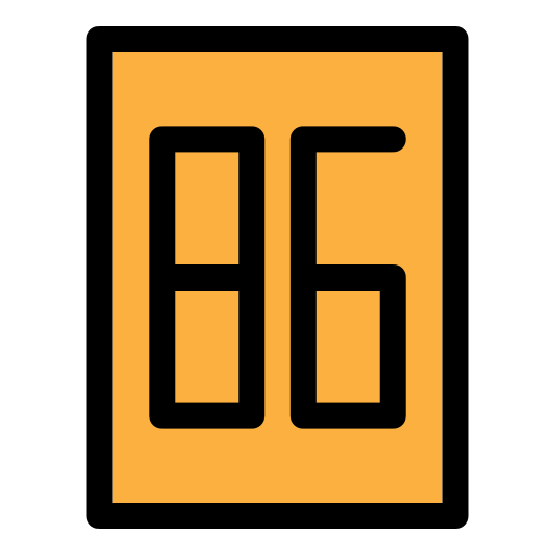 86 Generic Outline Color icono