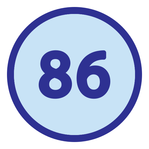 86 Generic Blue icona