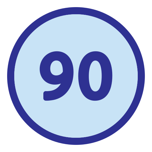 90 Generic Blue icono