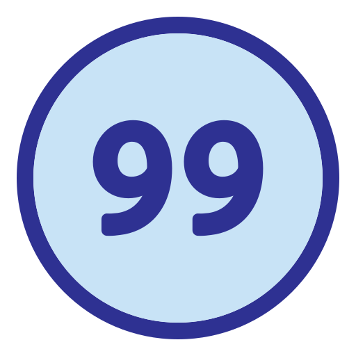 99 Generic Blue ikona