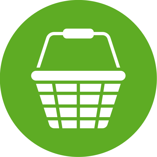 cesta de la compra Generic Flat icono