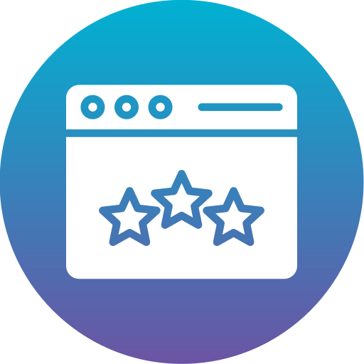 Review Generic Flat Gradient icon