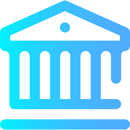 bank Super Basic Omission Gradient icon