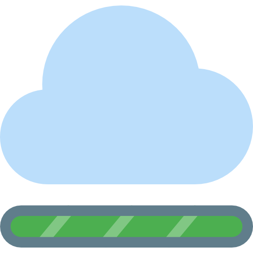 computación en la nube Pixel Perfect Flat icono