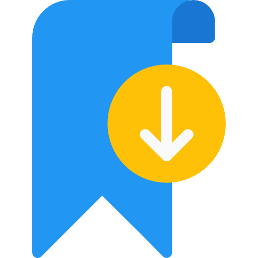 ブックマーク Pixel Perfect Flat icon