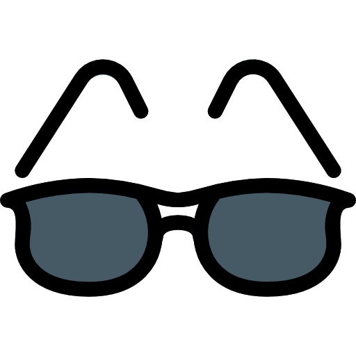 Sunglasses Pixel Perfect Lineal Color icon