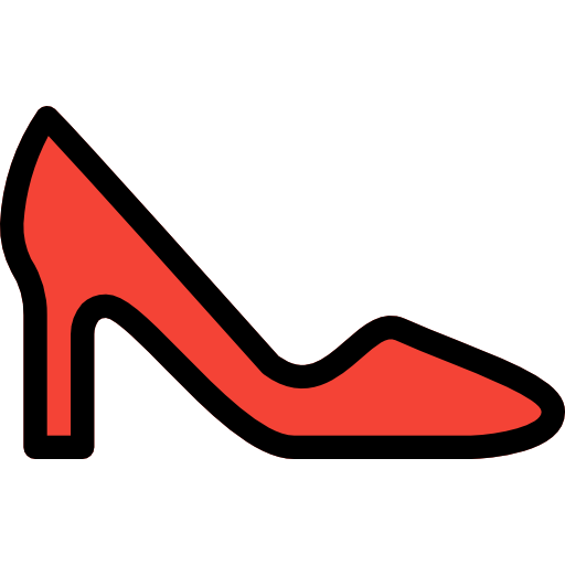 Heels Pixel Perfect Lineal Color icon