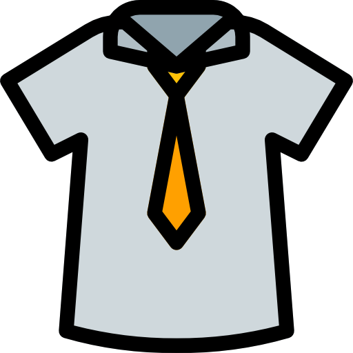 Shirt Pixel Perfect Lineal Color icon