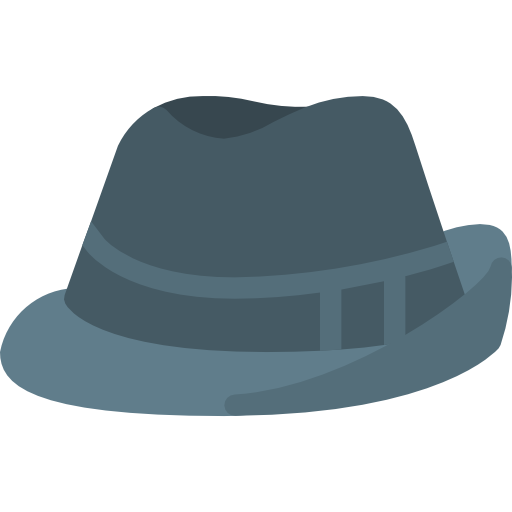 sombrero Pixel Perfect Flat icono