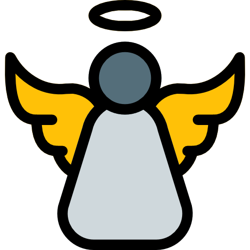 Angel Pixel Perfect Lineal Color icon