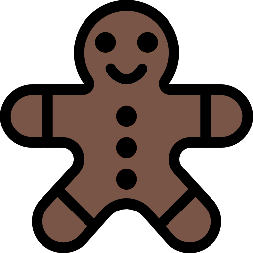 lebkuchen Pixel Perfect Lineal Color icon