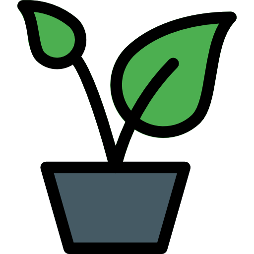 植物 Pixel Perfect Lineal Color icon