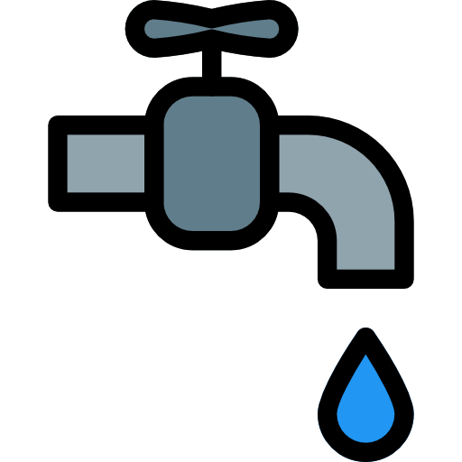 Tap water Pixel Perfect Lineal Color icon