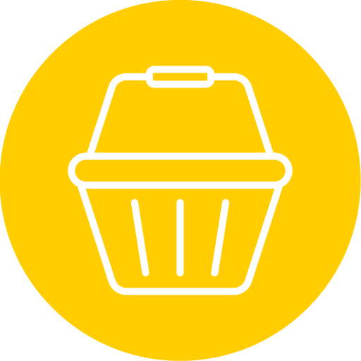 Shopping basket Generic Flat icon