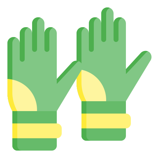 handschoenen Generic Flat icoon