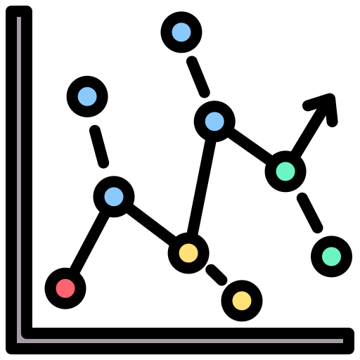 regressione Generic Outline Color icona