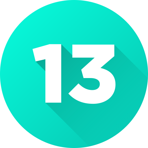 13 Generic Flat Gradient icon