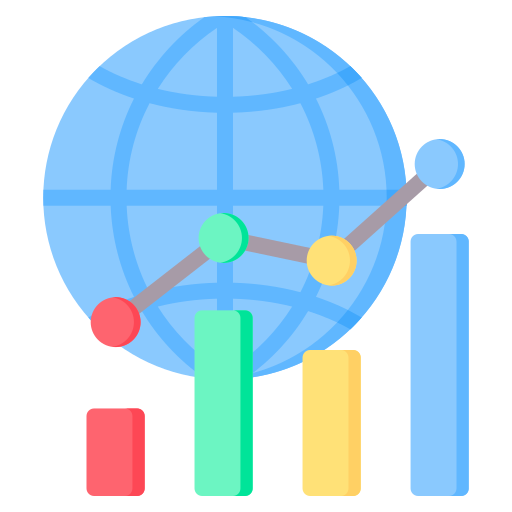 Global market Generic Flat icon