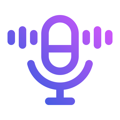 Microphone Generic Gradient icon