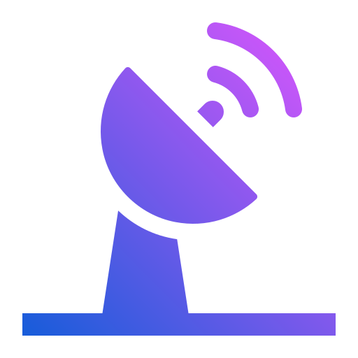 Satellite Dish Generic Flat Gradient icon