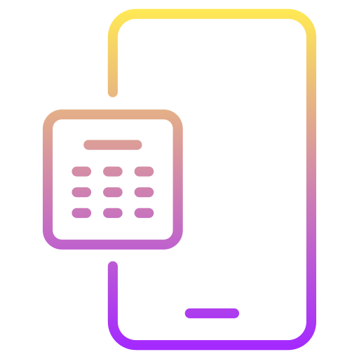 Calculator Generic Gradient icon