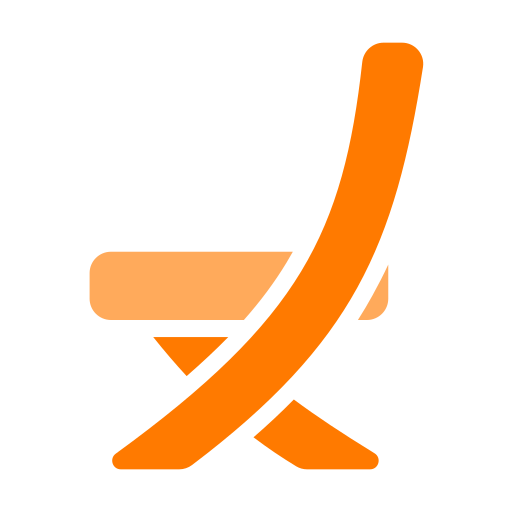 Folding Chair Generic Flat icon
