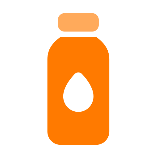 botella de leche Generic Flat icono