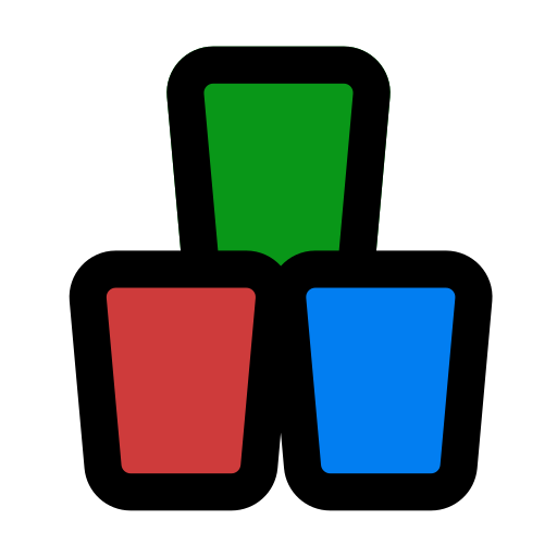 vaso de papel Generic Outline Color icono
