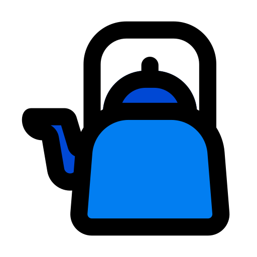 wasserkocher Generic Outline Color icon